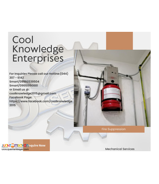 FIRE SUPPRESION SYSTEM [WE SUPPLY AND INSTALL]-NCR/BULACAN
