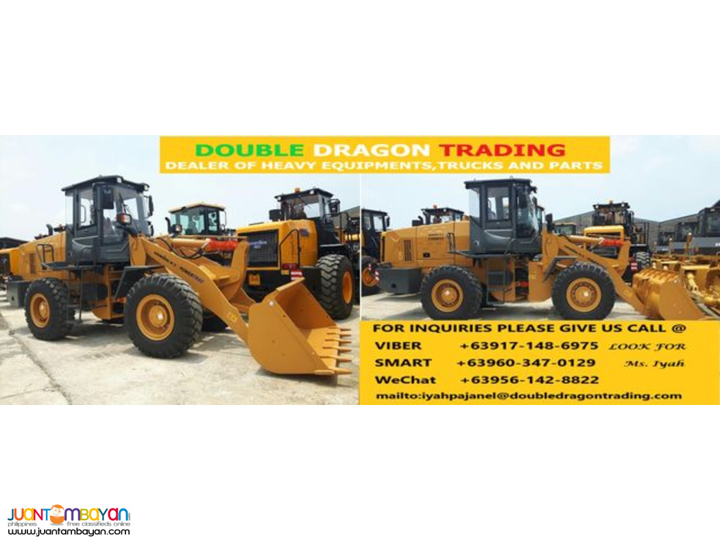 LONKING CDM833 WHEEL LOADER 1.7CUBIC 