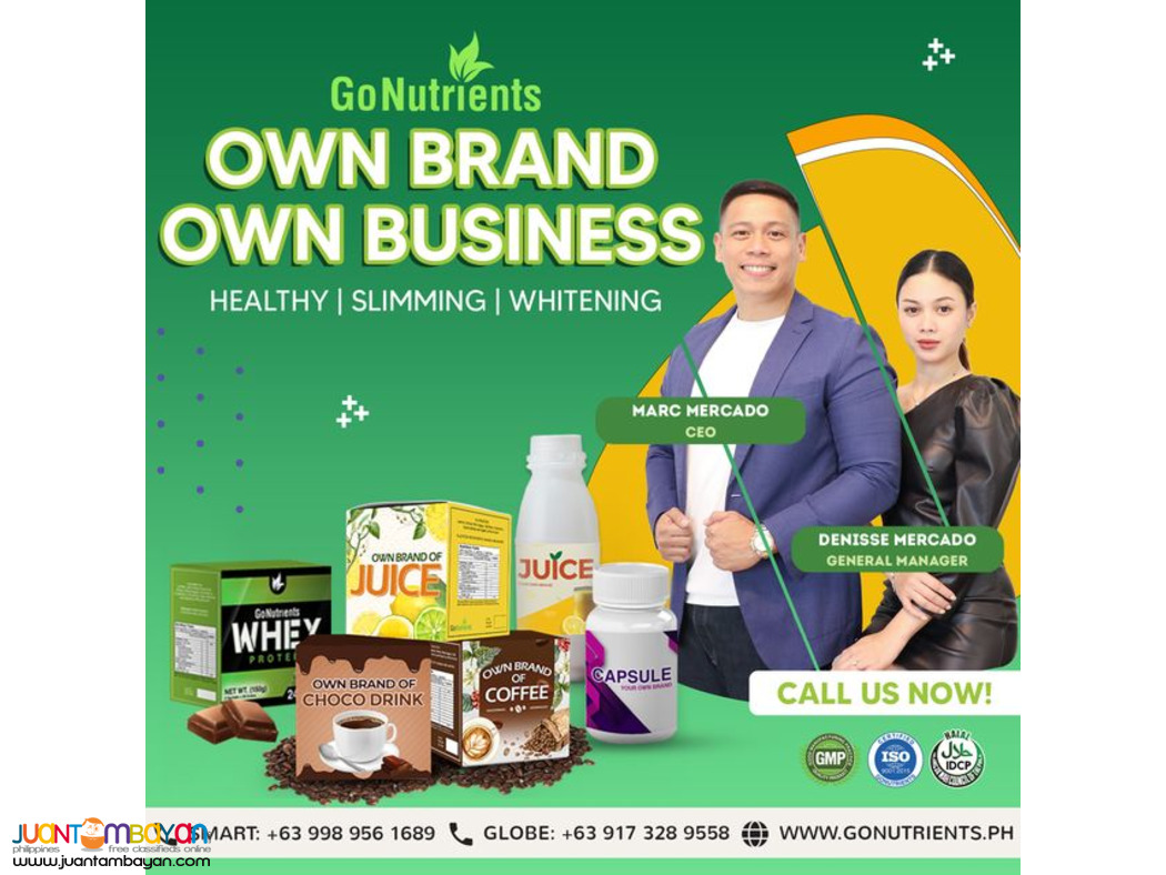Own brand of Whey Protein By GNN