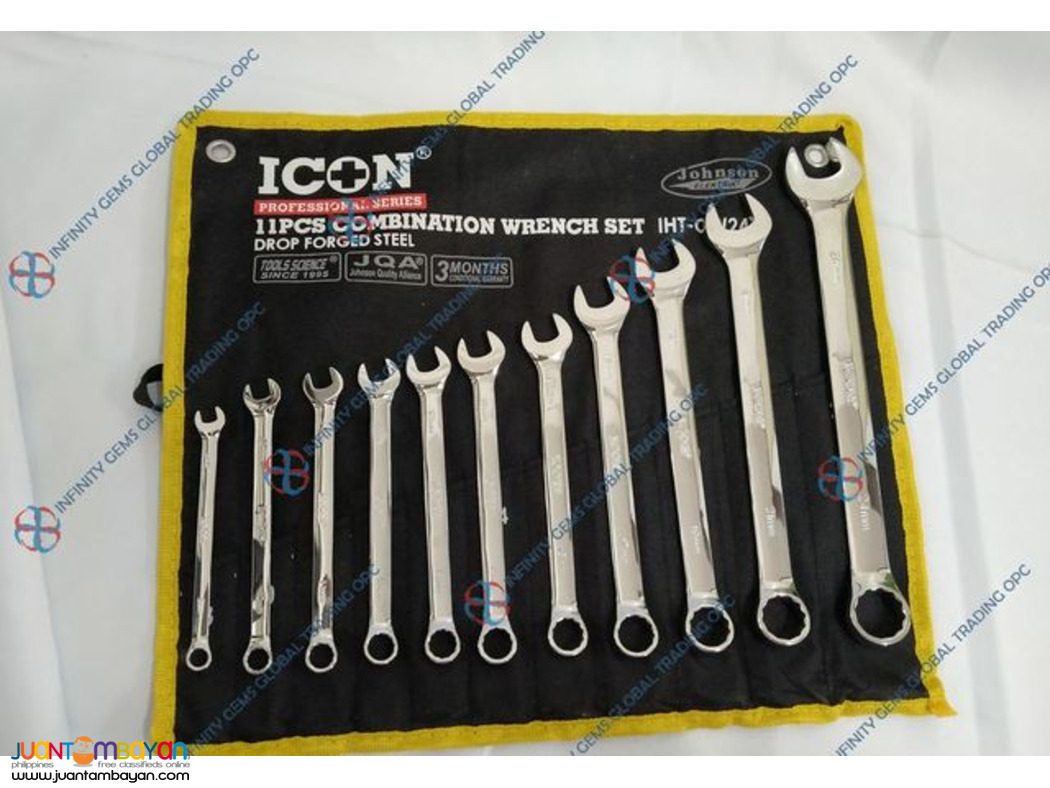 ICON COMBINATION WRENCH SET 8-24mm