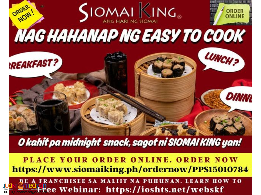 Siomai Masarap Sulit Presyo Siomai King Pagkaing Pinoy Abot Kaya