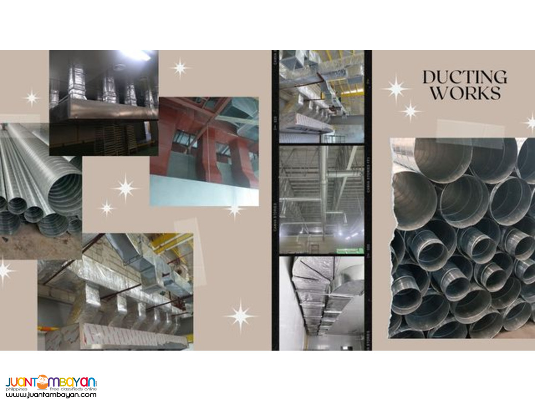 supply air duct. exhaust. fresh air. all ducting works supply air duct. exhaust. fresh air. all ducting works