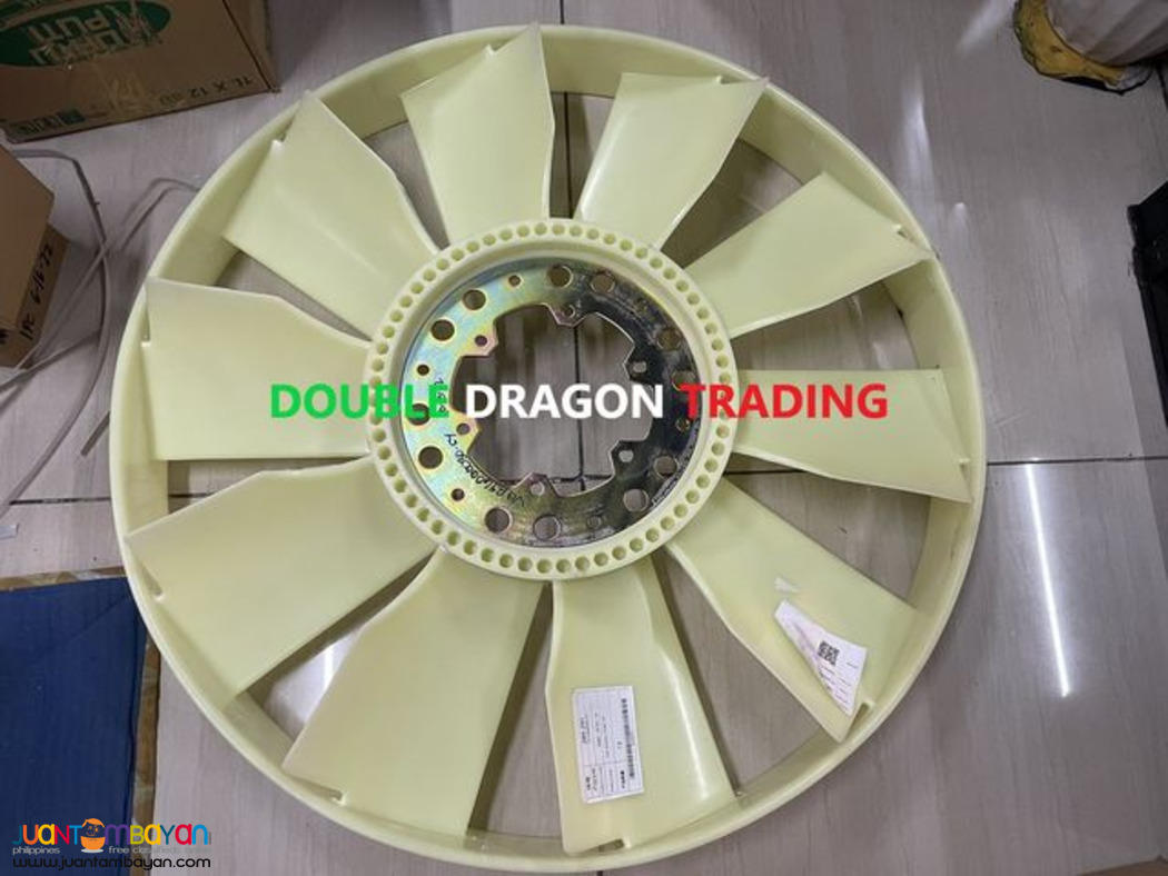 FAN BLADES (10 LEAVES) FOR HOWO TRUCKS 