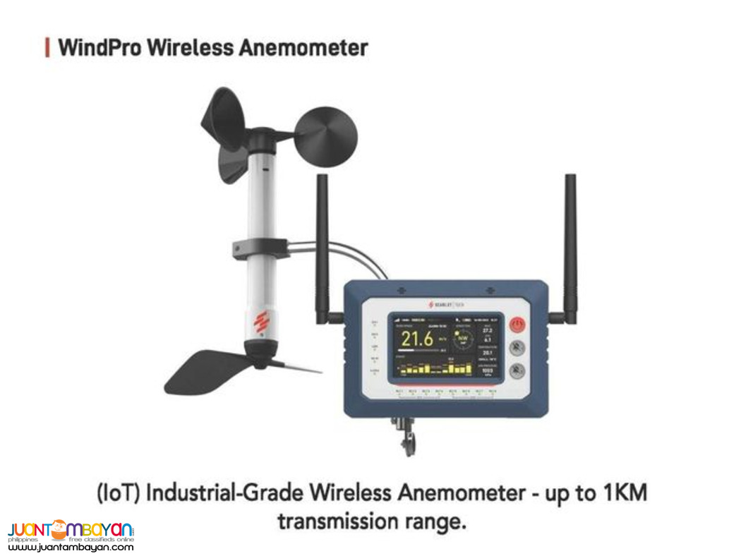 Wind Alarm System, Crane Anemometer, Wind Monitoring