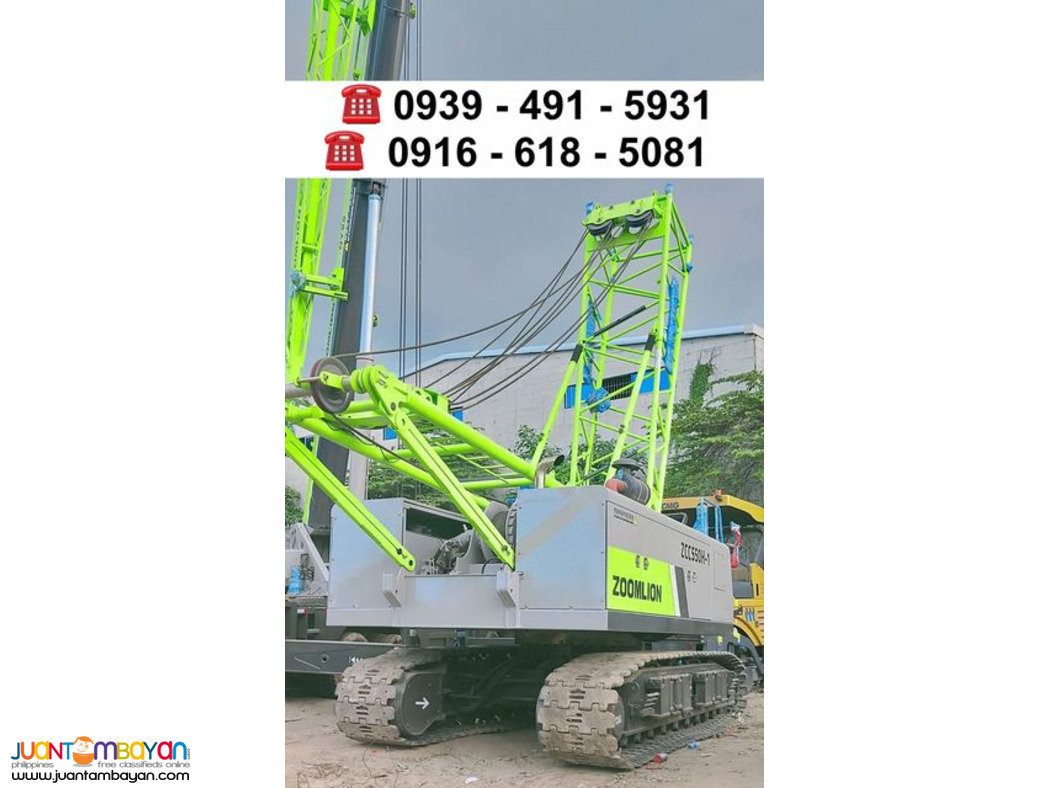 55 tons Lattice Crane Zoomlion ZCC550H Brand New For Sale