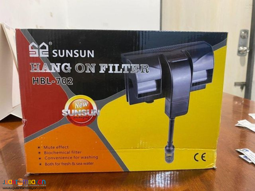 aQUARIUM Hang on back filter