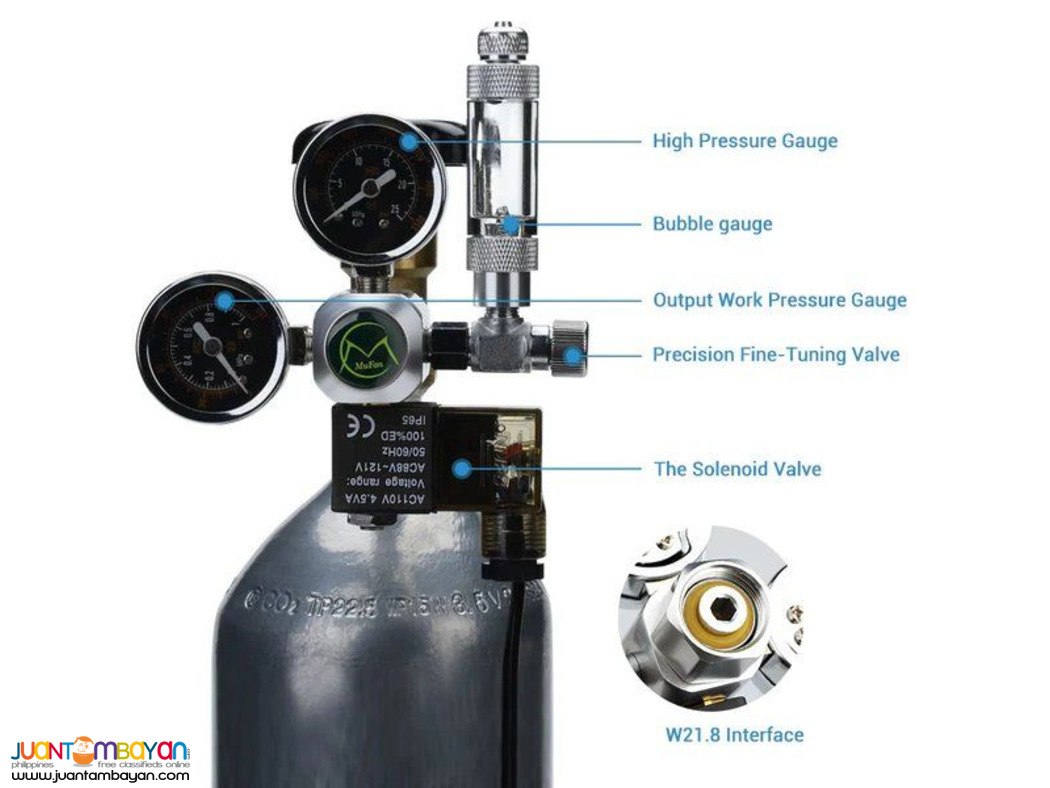 AQUARIUM CO2 Solenoid Regulator