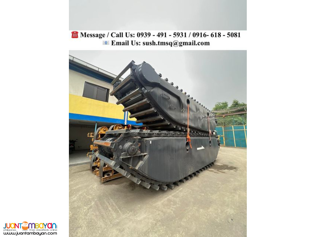 Amphibious Pontoon long arm backhoe xcmg xe215s 1.0mᶟ
