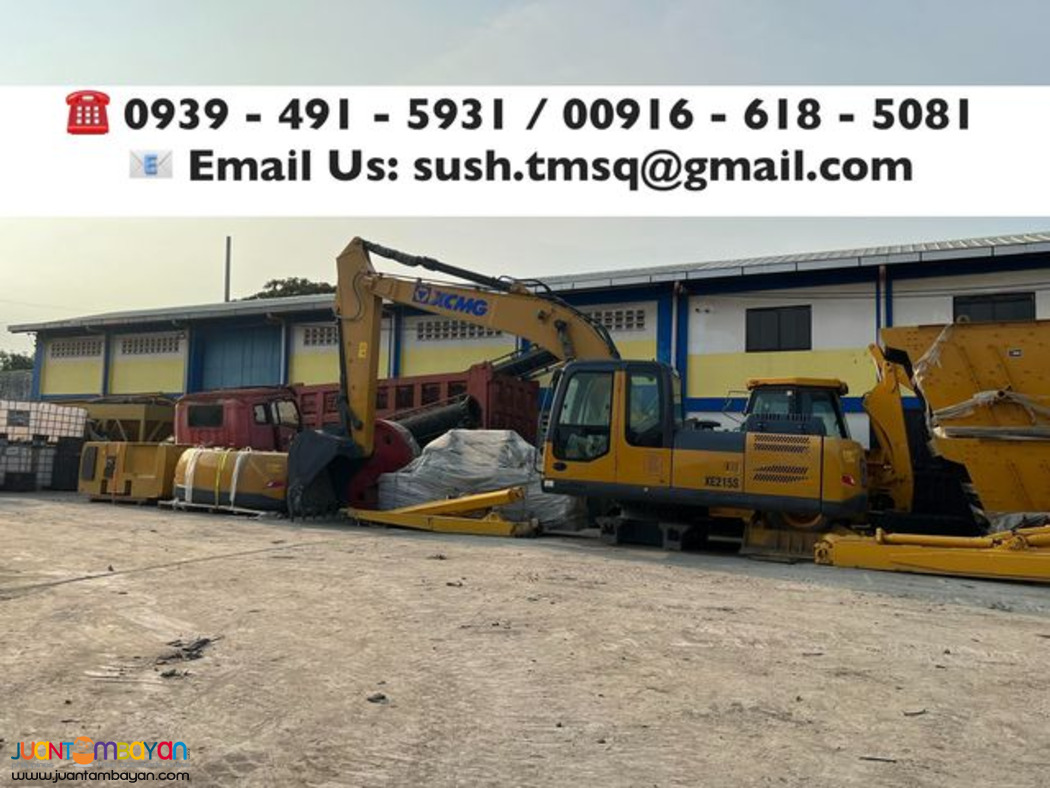Amphibious Pontoon long arm backhoe xcmg xe215s 1.0mᶟ