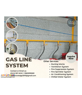 We Fabricate, Supply, Install, gas line for kitchen