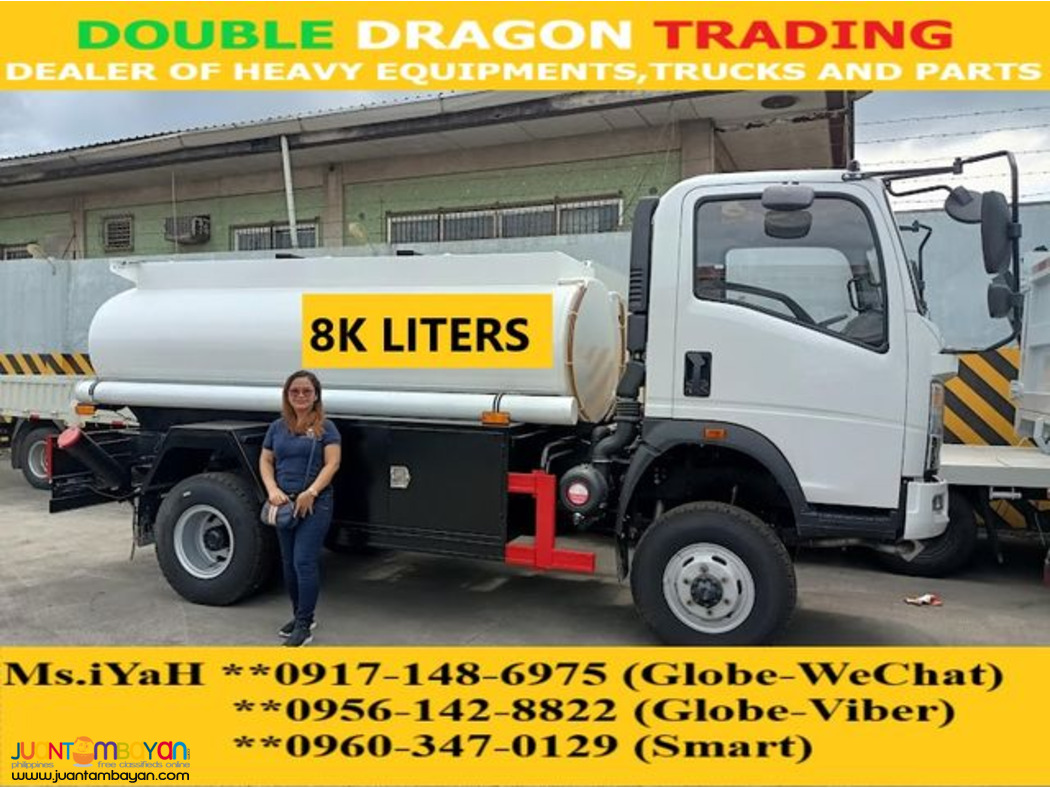 HOMAN 6-WHEELER FUEL TANKER 8K LITERS 4X4 EURO 4