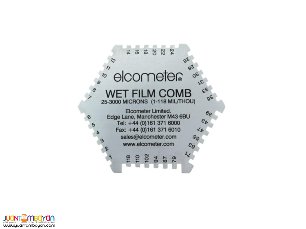 Elcometer 112AL, Wet Film Combs, Wet Paint Thickness Gauge