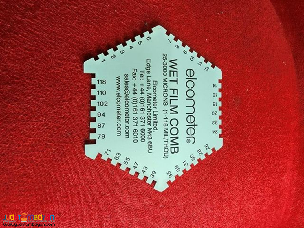 Elcometer 112AL, Wet Film Combs, Wet Paint Thickness Gauge