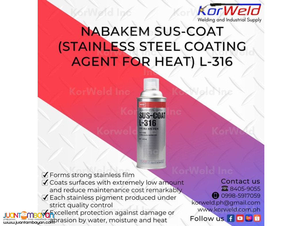 Nabakem SUS-COAT (Stainless Steel Coating Agent for Heat) L-316