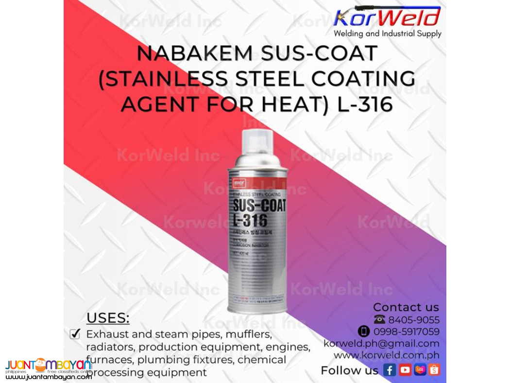 Nabakem SUS-COAT (Stainless Steel Coating Agent for Heat) L-316