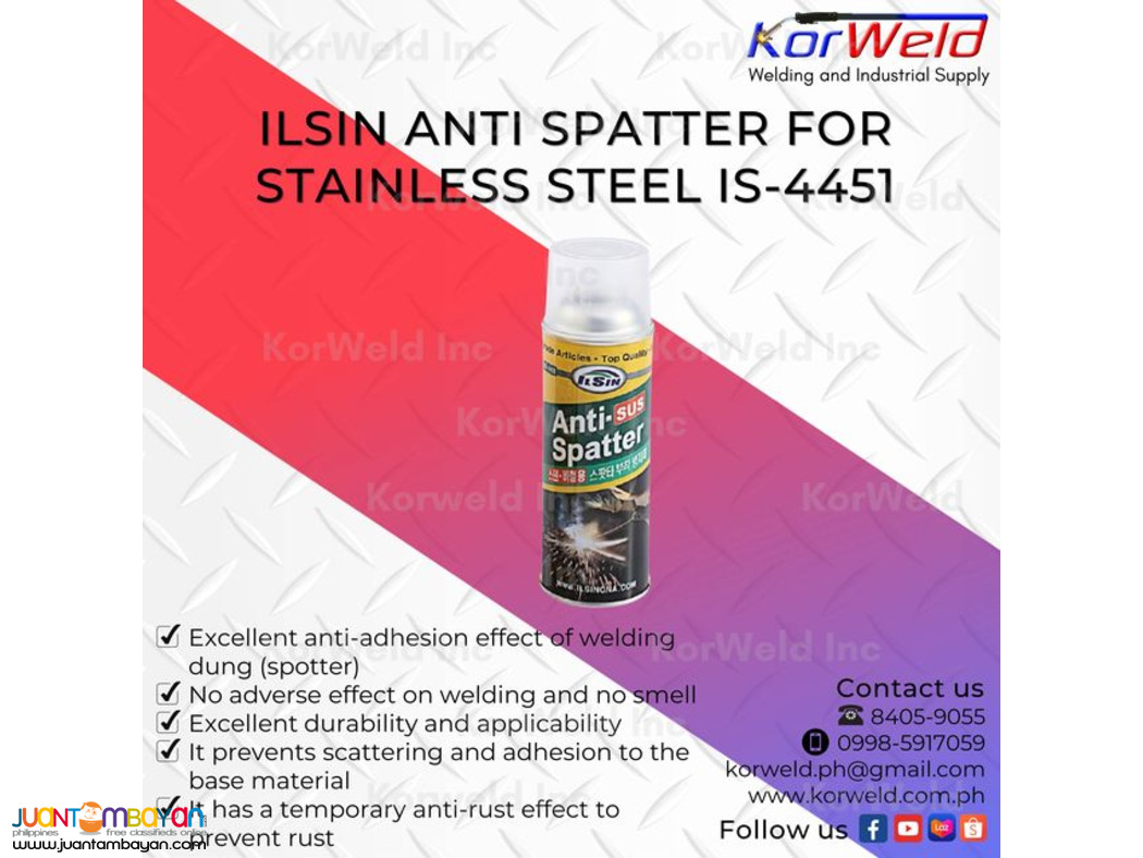 Ilsin Anti Spatter for Stainless Steel IS-4451