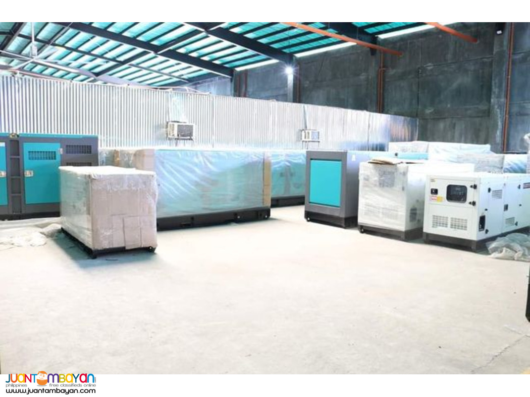 BRAND NEW GENERATOR SET SILENT TYPE AND OPEN TYPE AVAILABLE