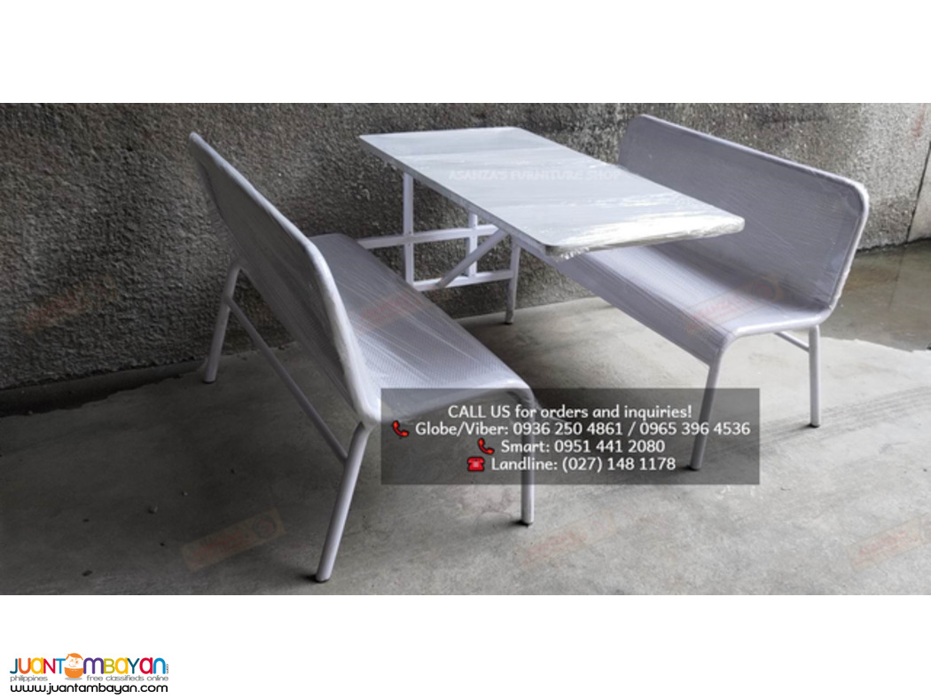CANTEEN TABLE & CHAIR (Customize) | Fast Food Seating