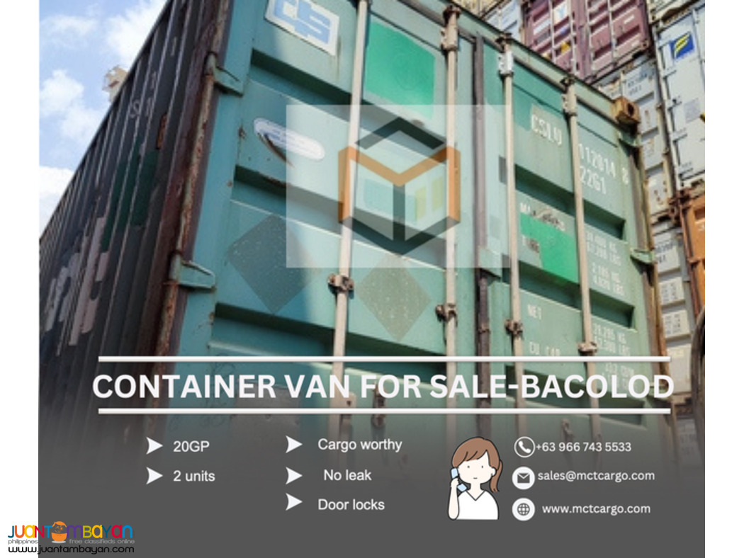 Container Vans For Sale in Bacolod