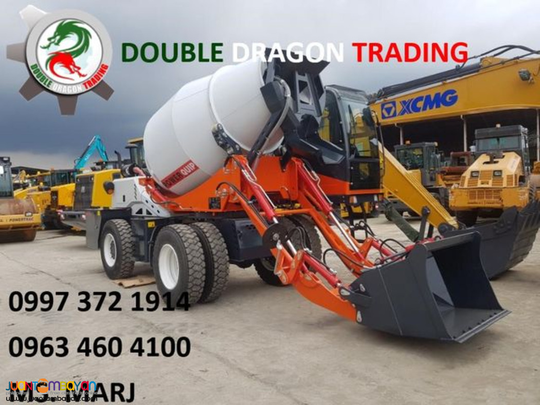 SELF-LOADING MIXER H30 YUCHAI 0.6 CBM BUCKET CAP, 5CBM DRUM CAP.