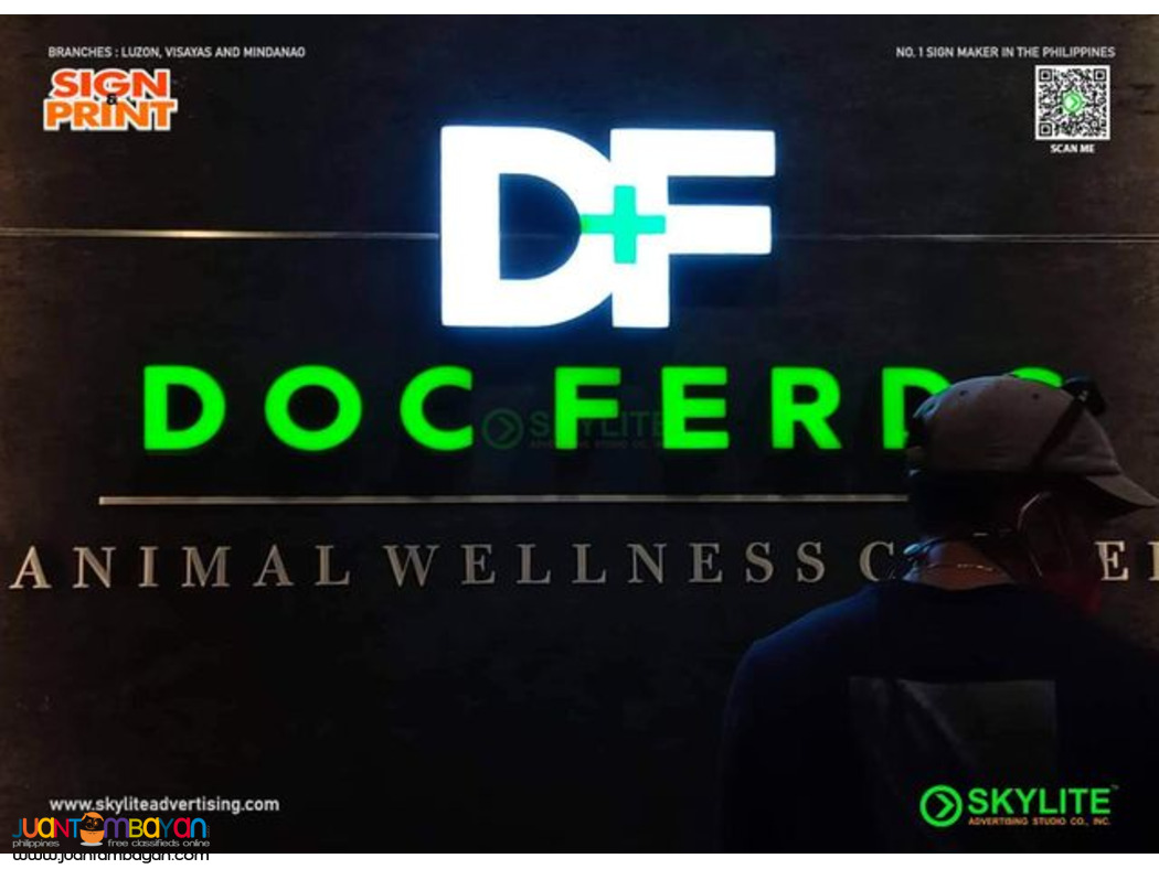 Acrylic Sign in Ayala Cebu 