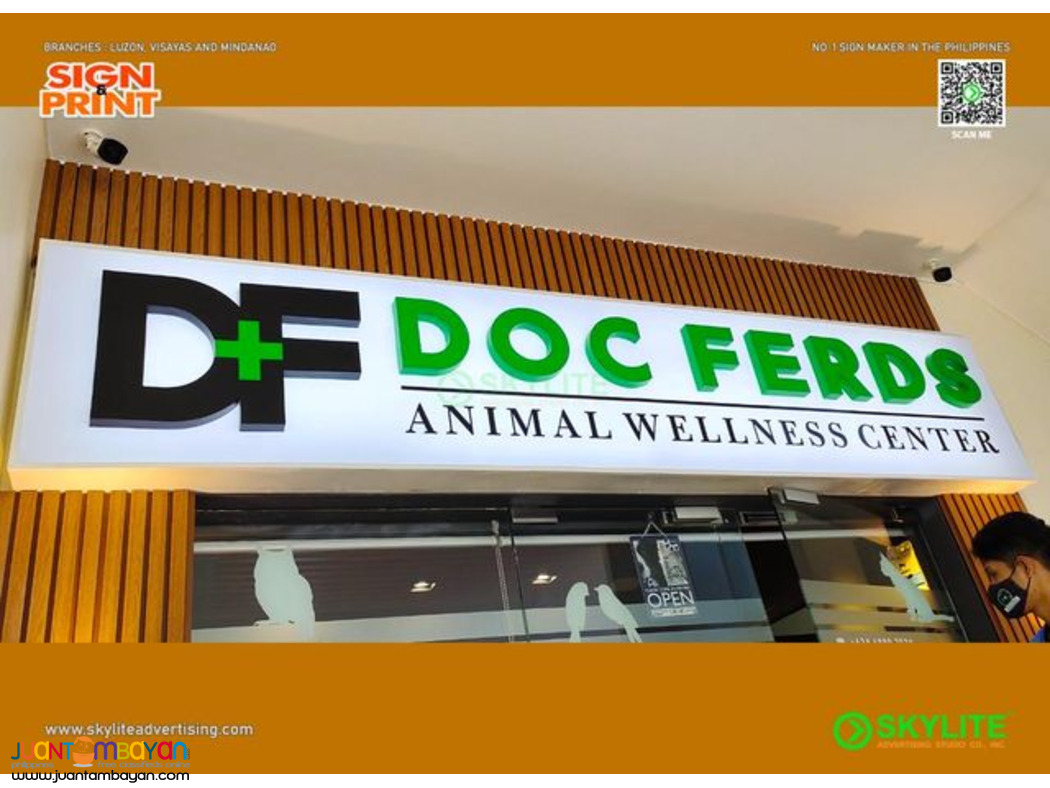 Acrylic Sign in Ayala Cebu 