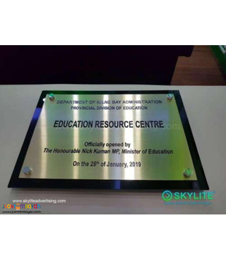 Metal Etching Signage Maker in colon 