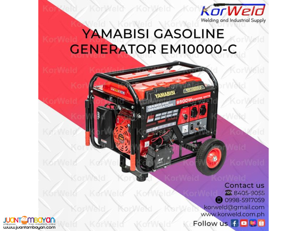 Yamabisi Gasoline Generator EM10000-C