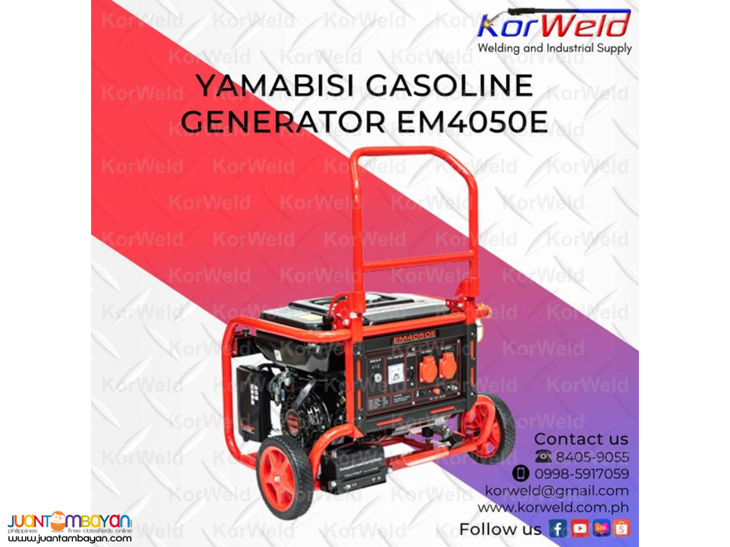 Yamabisi Gasoline Generator EM4050E