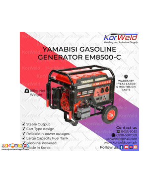 Yamabisi Gasoline Generator EM8500-C