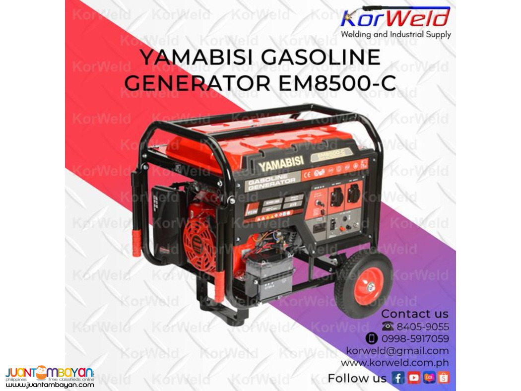 Yamabisi Gasoline Generator EM8500-C