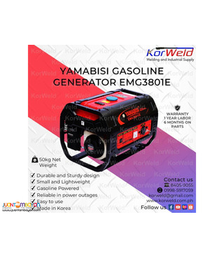 Yamabisi Gasoline Generator EMG3801E