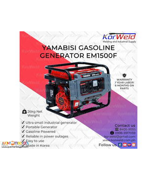 Yamabisi Gasoline Generator EM1500F