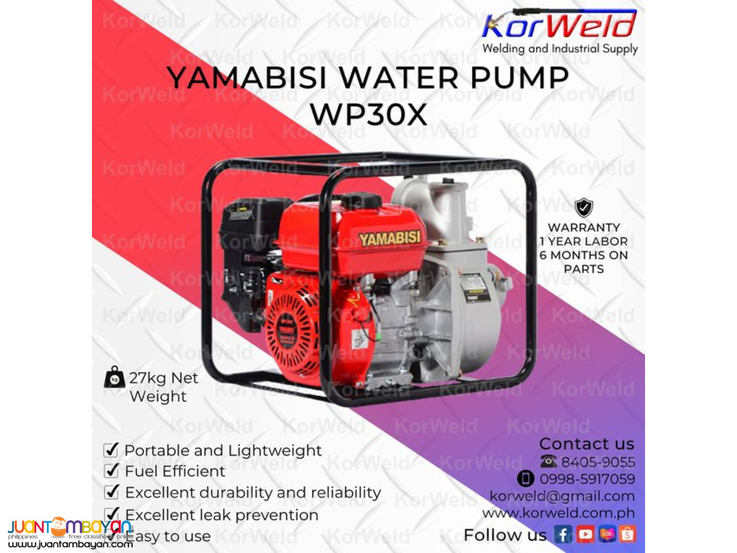 Yamabisi Water Pump WP30X