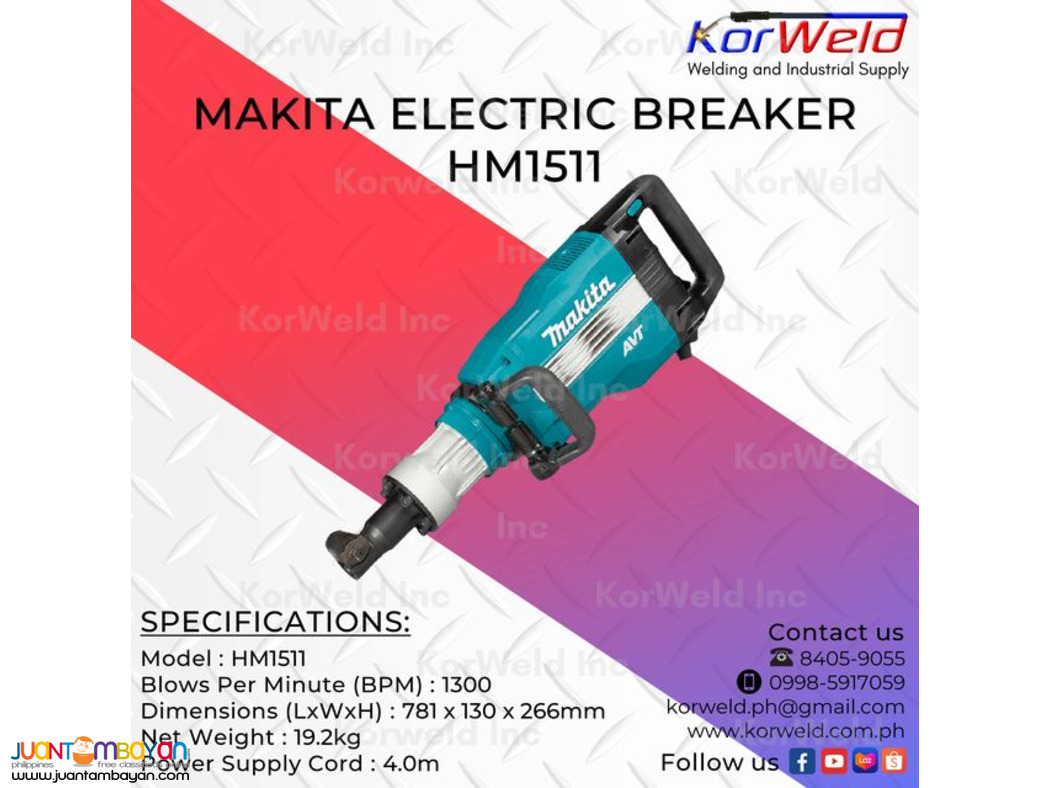Makita Electric Breaker HM1511