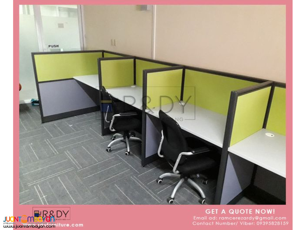 Modular Office partition and Table 