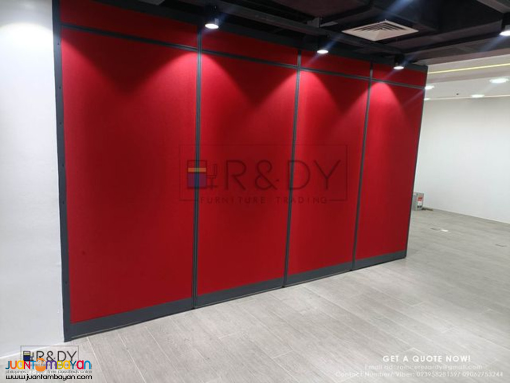 Floor to Ceiling Modular partition