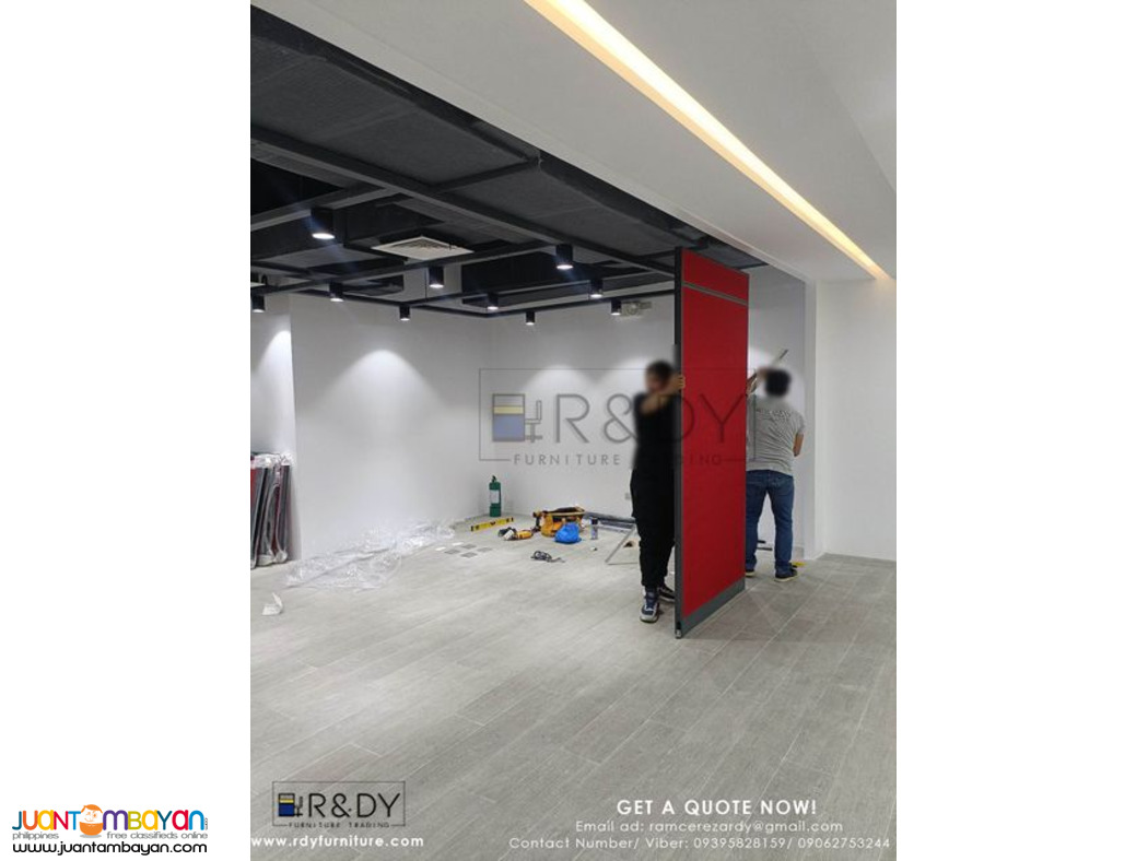 Floor to Ceiling Modular partition