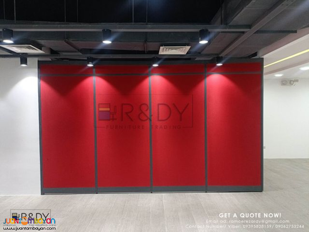 Floor to Ceiling Modular partition