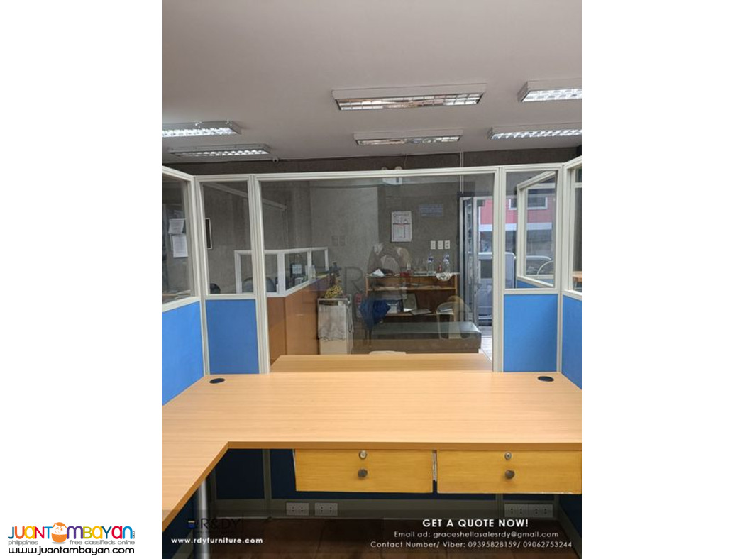 Modular Workstation with Counter top/ Cashier