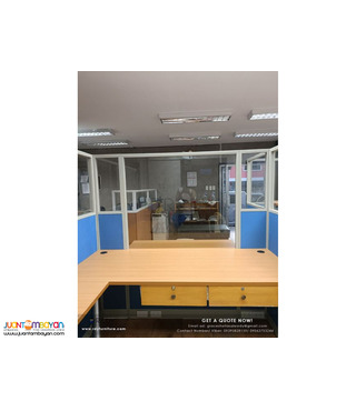 Modular Workstation with Counter top/ Cashier