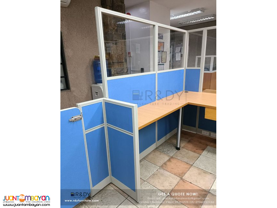 Modular Workstation with Counter top/ Cashier