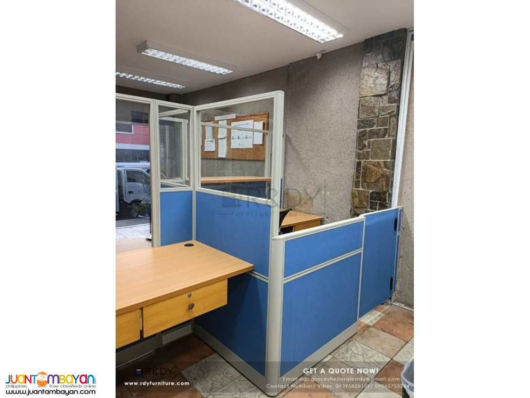 Modular Workstation with Counter top/ Cashier