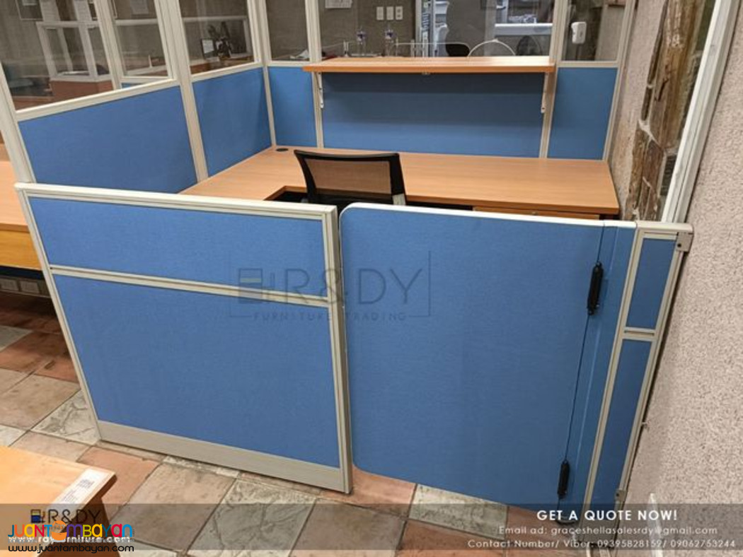 Modular Workstation with Counter top/ Cashier