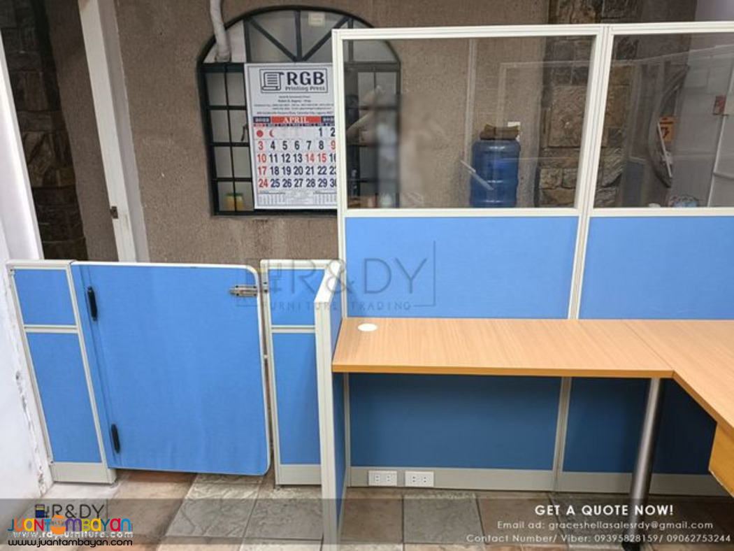 Modular Workstation with Counter top/ Cashier