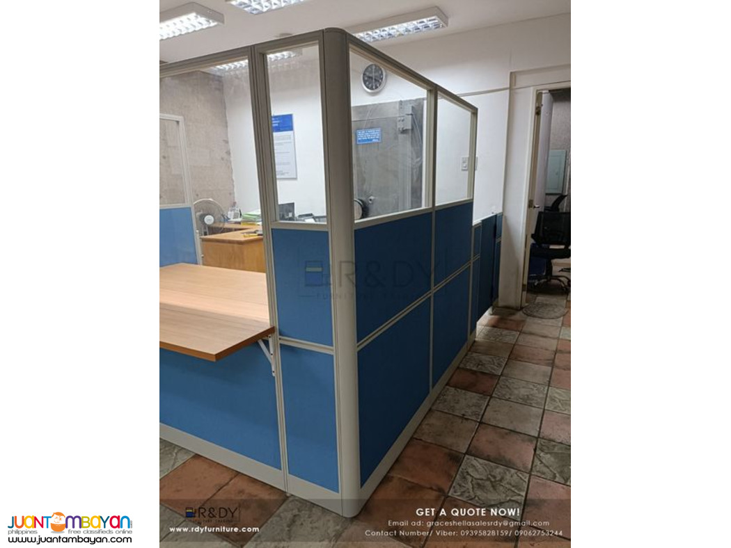 Modular Workstation with Counter top/ Cashier