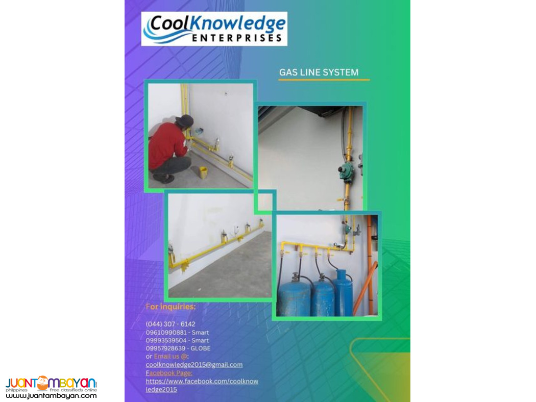 Gas Line System - Supply and Installation