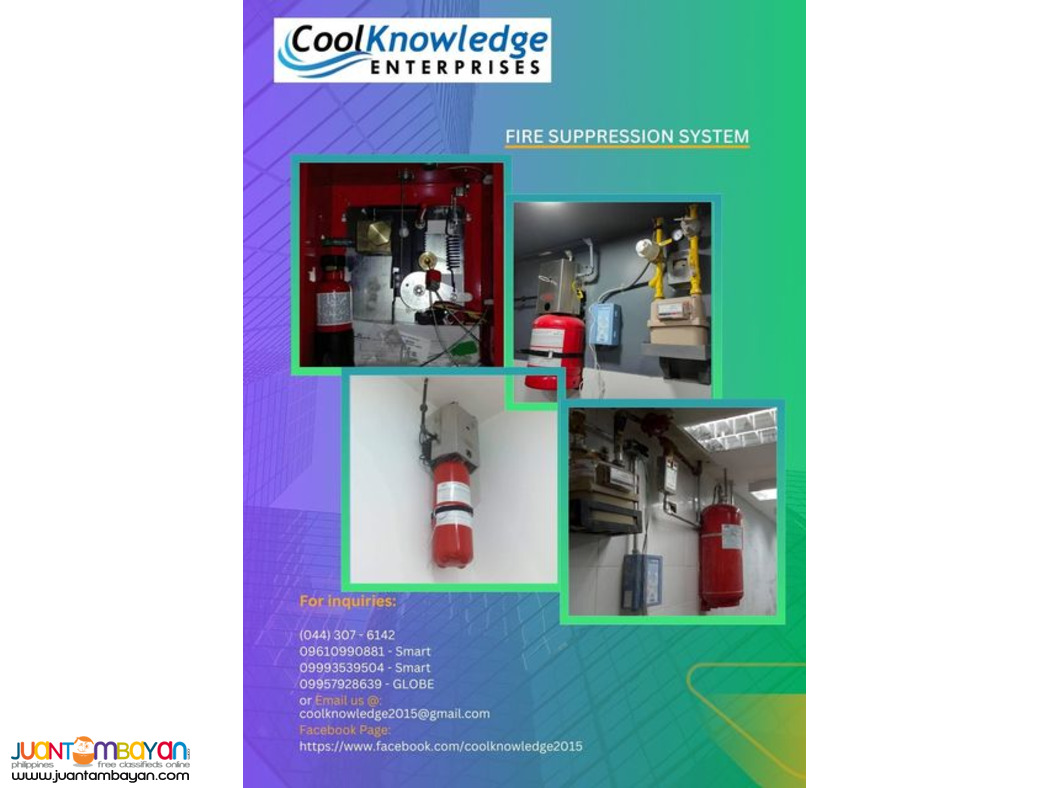 Fire Suppression System - Installation and Supply