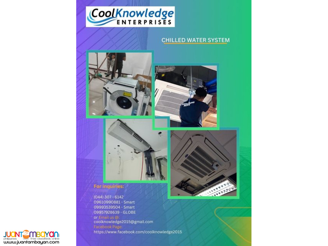 CHILLED WATER SYSTEM (SUPPLY & INSTALLATION)