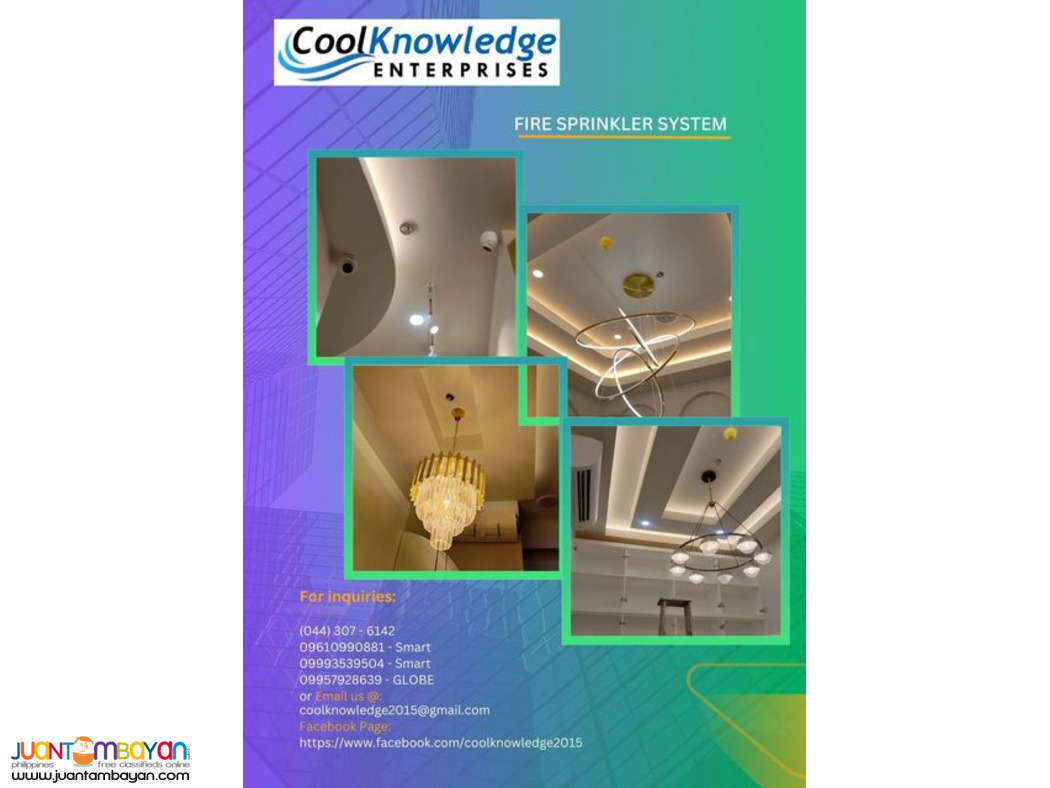 Installation and supply - Fire Sprinkler System